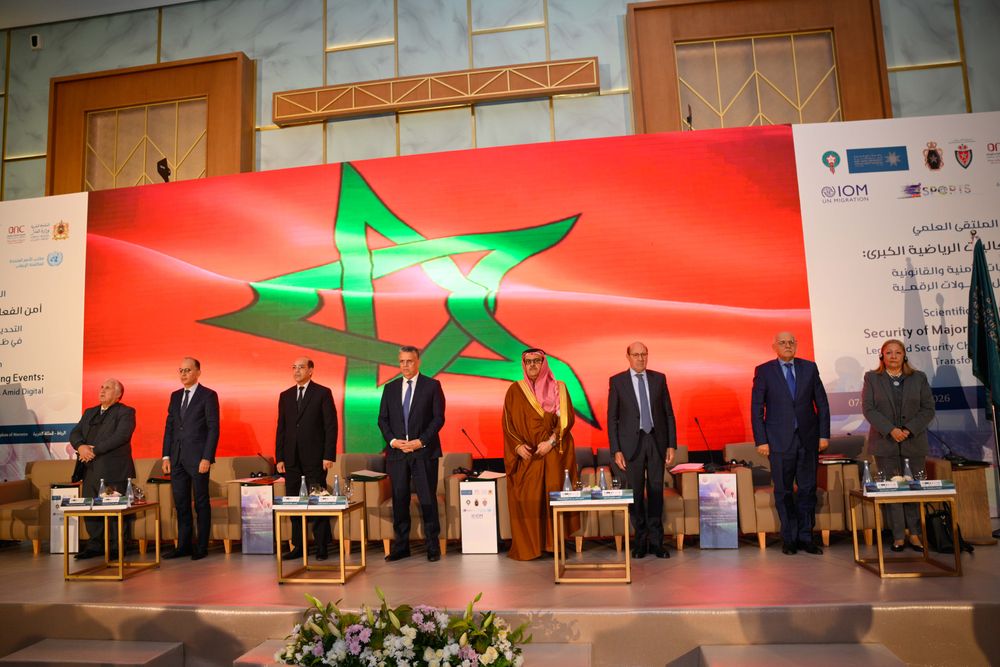 Colloque scientifique international sur la sécurité des grands événements sportifs : défis sécuritaires et juridiques à l'ère de la transformation numérique